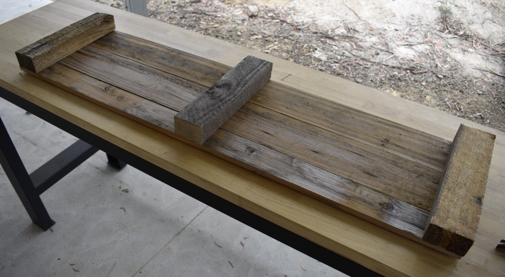 One of the side panels are now completed.