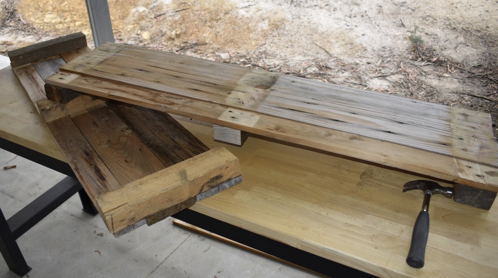 Both side panels are complete.
