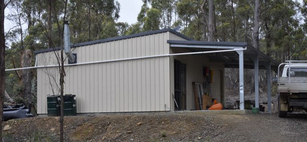 My new home in the bush.